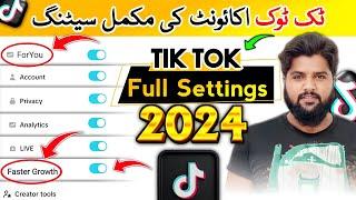 TikTok ForYou Settings 2024 | Tiktok Settings | Tiktok ForYou Trick 2024 | Gow on TikTok in 2024