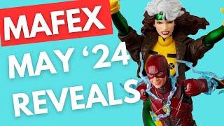 MAFEX May 2024 Reveals: X-Men Rogue, JL Flash