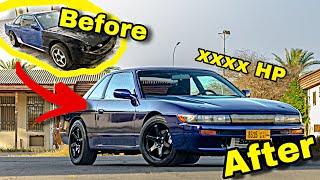 Rebuilding and modifying my dream JDM car ( Silvia s13 coupe ) in 30 minutes