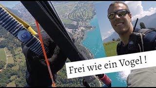 Gleitschirm fliegen in Interlaken Schweiz, 20 Minuten in der Luft yeah! Gopro 4K