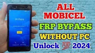 all Mobicel  Android 10 frp Bypass Google unlock mobicel  FRP Remove Google Account without PC