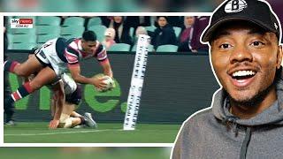 NFL FAN REACTS To NRL promo video for Las Vegas matches | Russell Crowe