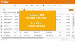 CRM List View