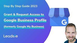 Google Business Profile (My Business): How to Give Access & Request Access EASILY in 2023