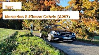 Test Mercedes E-Klasse Cabrio (A 207)