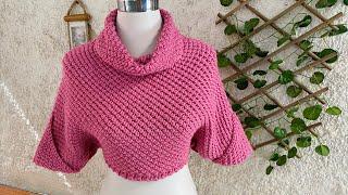 How to crochet a top for Beginners For All Sizes #crochetpattern