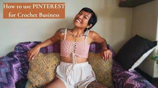 How to use PINTEREST for CROCHET BUSINESS 2022