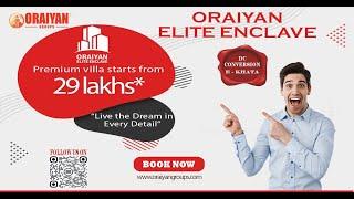 Oraiyan Elite Enclave: Best Villa Plots on Mysore Road | Premium Villas starting from ₹29 Lakhs*