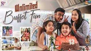 Unlimited Buffet Fun || Nandu's World || Telugu Vlog || Chiken Biryani