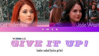 Victorious Cast 'Give it up' Color Coded Lyrics (ENG/PTBR)