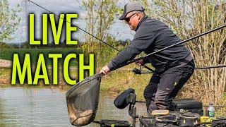 LIVE FISHING MATCH WITH JAMIE HUGHES! Big carp on the feeder and down the margin!