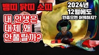 [2024년 12월 운세]뱀띠 닭띠 소띠는 나쁜일 생기기 전에 꼭 알아두셔야 합니다.