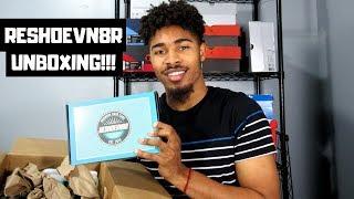 RESHOEVN8R UNBOXING!! A LOOK AT THEIR SHOE CARE PRODUCTS