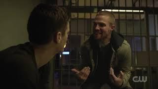 Oliver,Barry and Kara Get Arrested Gotham Jail Scene | Elseworlds Crossover Arrow 7x09 1080p60fps