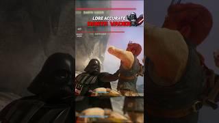 Lore Accurate Darth Vader in SW Jedi Survivor