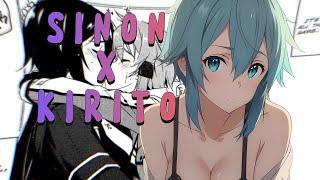 Sinon is hitting on Kirito | Kirito X Sinon | Gun Gale Online | Comic Dub