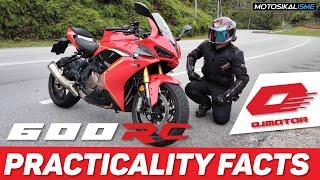 QJMOTOR SRK 600RC SUPER COMPREHENSIVE PRACTICAL REVIEW