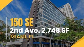 Premium 2,748 SF Office Space for Lease in Downtown Miami | Chase Bank Building Real Estate