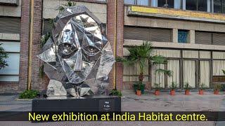 Brilliant new exhibition by artist Vikash Kalra. Installations in Steel. Curated by Dhoomimal art.