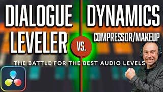 Dialogue Leveler VS Dynamics in DaVinci Resolve 18.1.1 | SHOWDOWN!