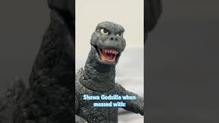 Showa Godzilla vs MV Godzilla #viral #godzilla #funny #godzillaxkongthenewempire