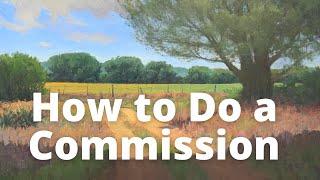 How to Do a Painting Commission