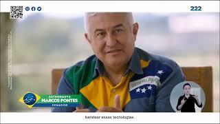 A nova missão do Astronauta Marcos Pontes (PL) - Inserção Senador SP 2022