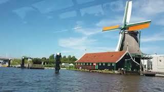 E-bike and Boat Tour to Zaanse Schans, visit of the saw windmill