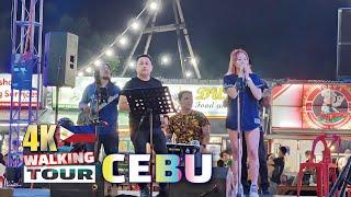 4K WALKING TOUR ‍CEBU  PHILIPPINES Market Mart Show Performance | 필리핀 세부 공연도 보고 야시장 마트 워킹투어 함께해요