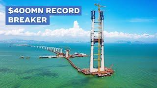 Inside Taiwan's Record Breaking New Mega Bridge