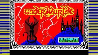 Underwurlde Loading Screen - ZX Spectrum