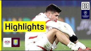 RB Leipzig - Aston Villa | UEFA Champions League | DAZN Highlights