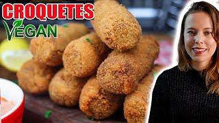 CROQUETE VEGANO CROCANTE E FÁCIL DE FAZER