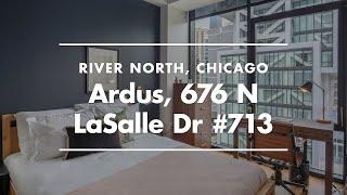 Apartment Tour in Chicago | Ardus Furnished One-Bedroom Home in River North