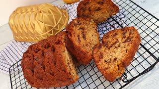 کیک موز خوشمزه، سالم و بدون شکر Honey Banana Bread