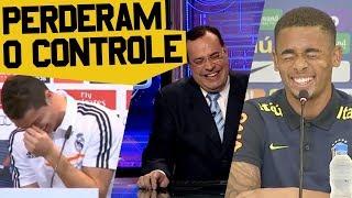 TENTE NÃO RIR! OS MAIORES ATAQUES DE RISO DO JORNALISMO ESPORTIVO