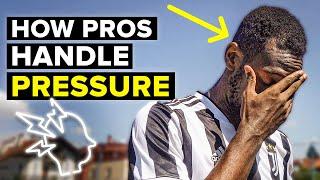 Learn how to deal with pressure in football