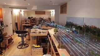 H0 riesige, moderne und private Märklin Modelleisenbahn in Kanada + XXL Fahrvideo von @AxelH1to87