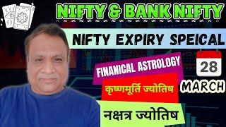 Nifty, Bank Nifty, Stock Prediction by Financial Astrology for date- 28- Mar- 2024