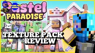 Daz Man Reviews Pastel Paradise Texture Pack In Minecraft Bedrock! Minecraft Texture Pack Review