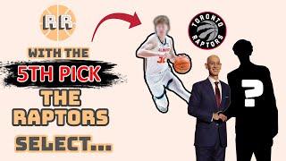 With the 5th Pick In The NBA Draft, The Toronto Raptors Select...