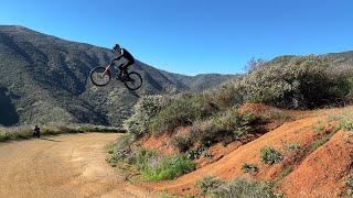 road gap Troy Lee trail, Corona.