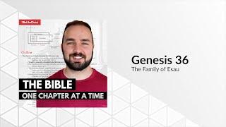 Genesis 36 Bible Study Podcast - The Family of Esau