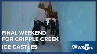 Final day of the Cripple Creek Ice Castles is this Saturday