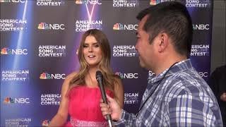 Ada Leann Red Carpet Interview at American Song Contest 2022 Qualifiers