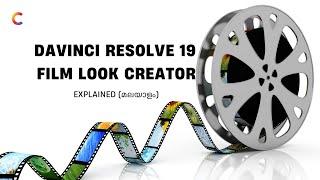 DaVinci Resolve 19 - FILM LOOK CREATOR - EXPLAINED (മലയാളം) | #DaVinciResolve19 #FilmLook