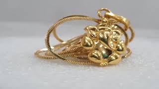 Dishis Designer Jewellery Latest Gold Pendants Designs