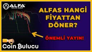 ALFAS HİSSE HANGİ FİYATTAN DÖNER? ALFA Solar Enerji Hisse Teknik Analiz - Borsa Yorum