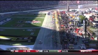 2010 NASCAR Texas Kyle Busch Spins Flips Off NASCAR Official (Part 1)