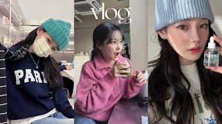 vlog 요즘 일상 모음zip.여기저기 놀러다니면서 찐텐션 찐행복 브이로그 (feat.아이뽀 스킨케어 마켓)